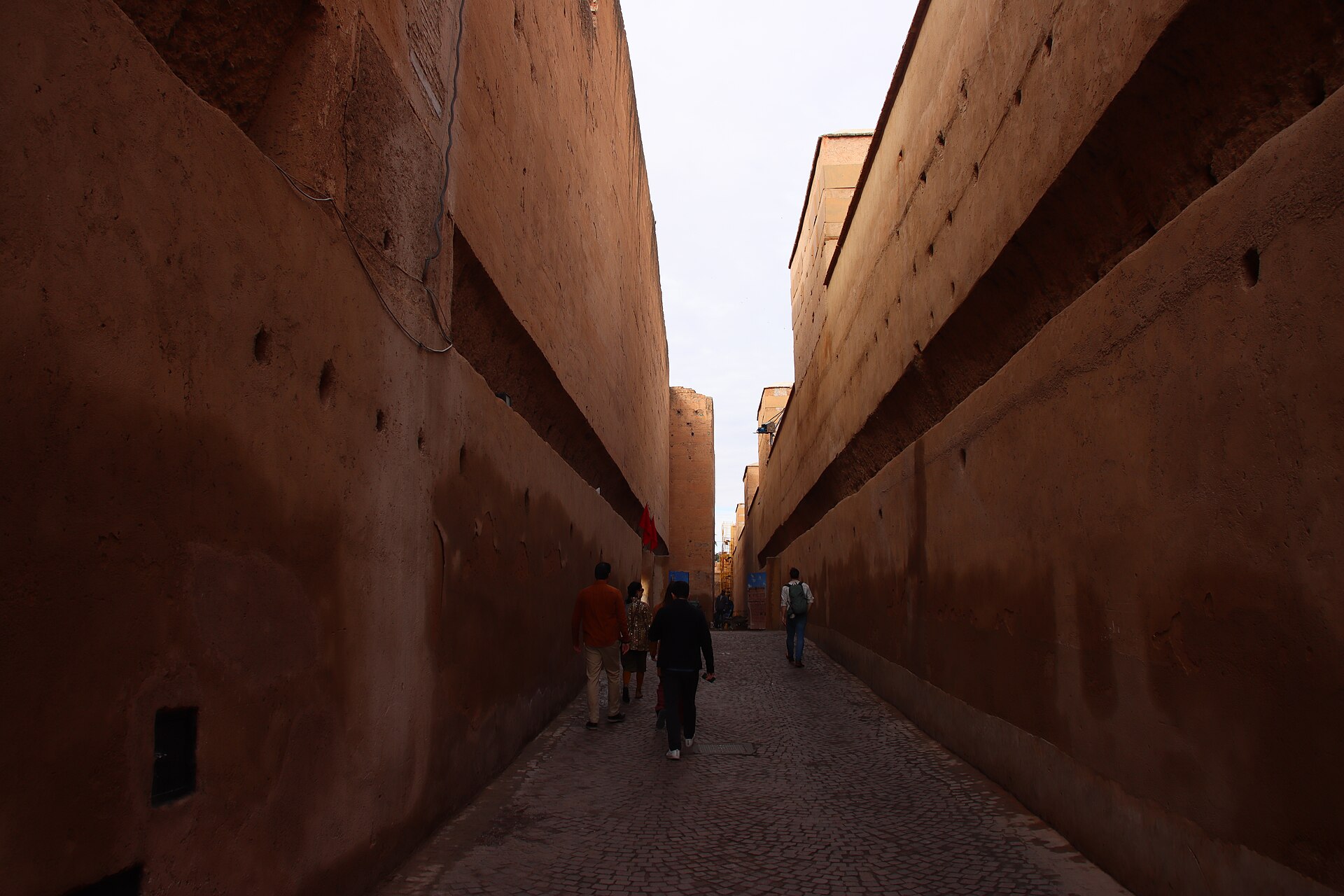 The entrance to El Badi Palace